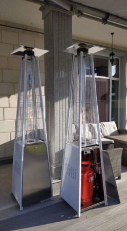 Stalleh Pyramid x 4 Steel