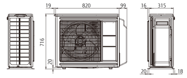 Fujitsu Free match  AOYG18KBTA3