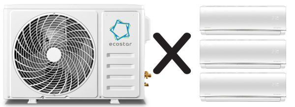 ECOSTAR Ray Multi Free Match  KVS-3FM24ST